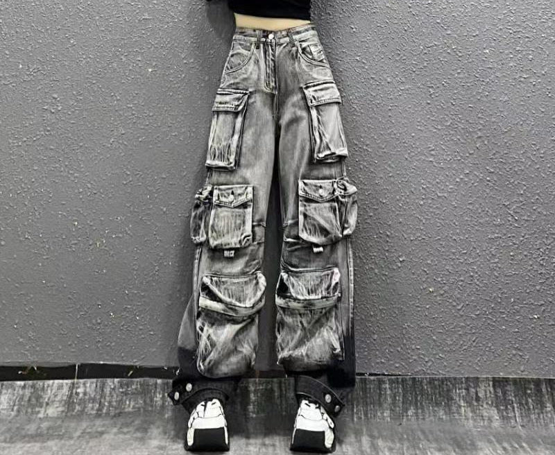 Phantom Utility Cargo Denim Pants mry001721