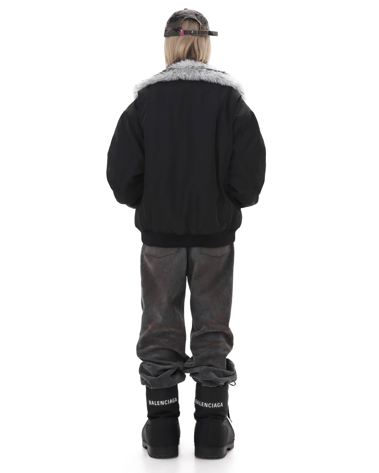 【高品質】Unisex Faux Fur Jacket mry001985