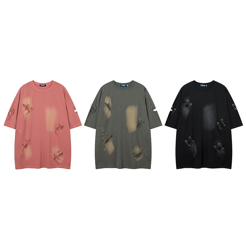 【3color】Soft Drape Ribbed T-Shirt mry001691