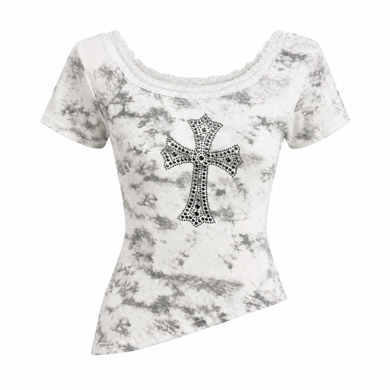 【トップス】ゴシッククロス フィットTシャツ mry002499