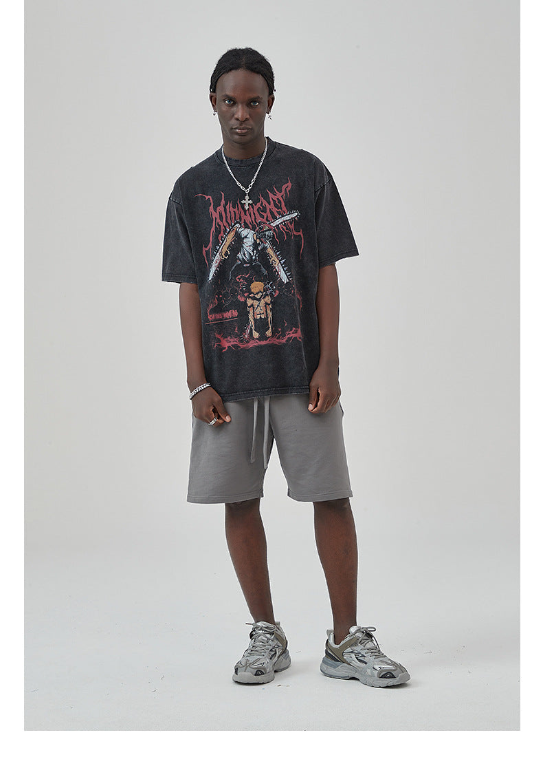 Chains of Midnight Graphic T-Shirt mry001719