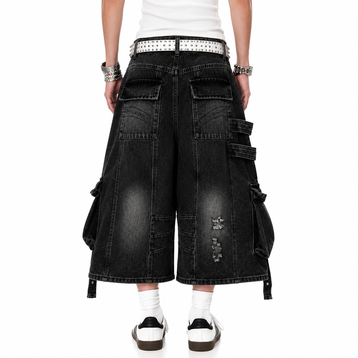 【新作】ヴィンテージバックル カーゴパンツ mry002568
