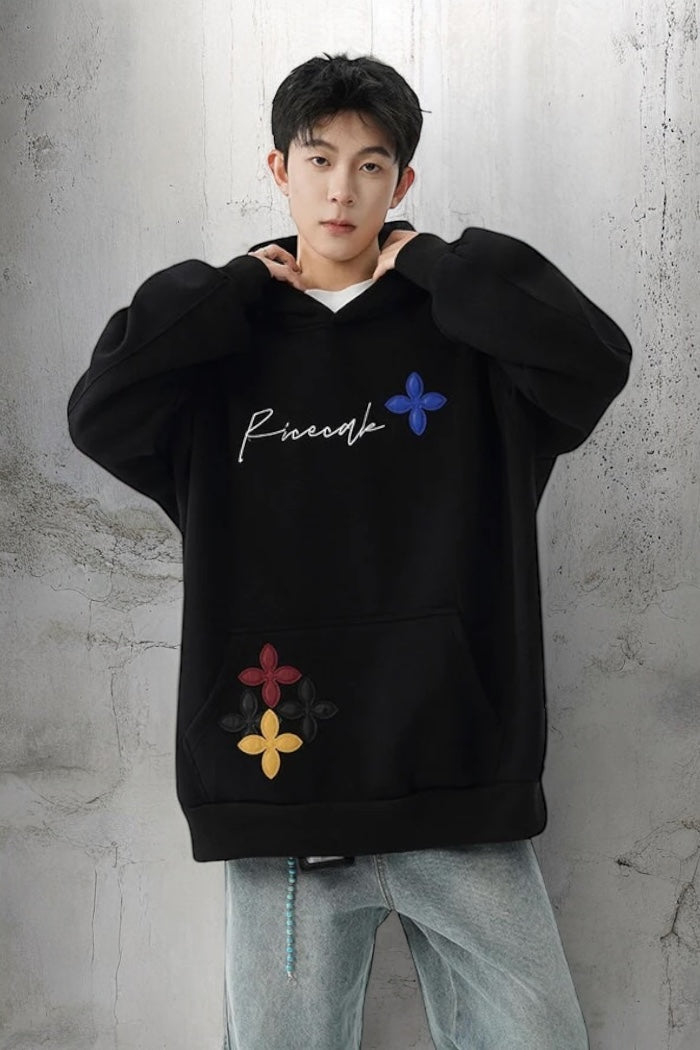 【評価★4.8以上/Tops】Cross Slim Fit Knit Hoodie mry001912