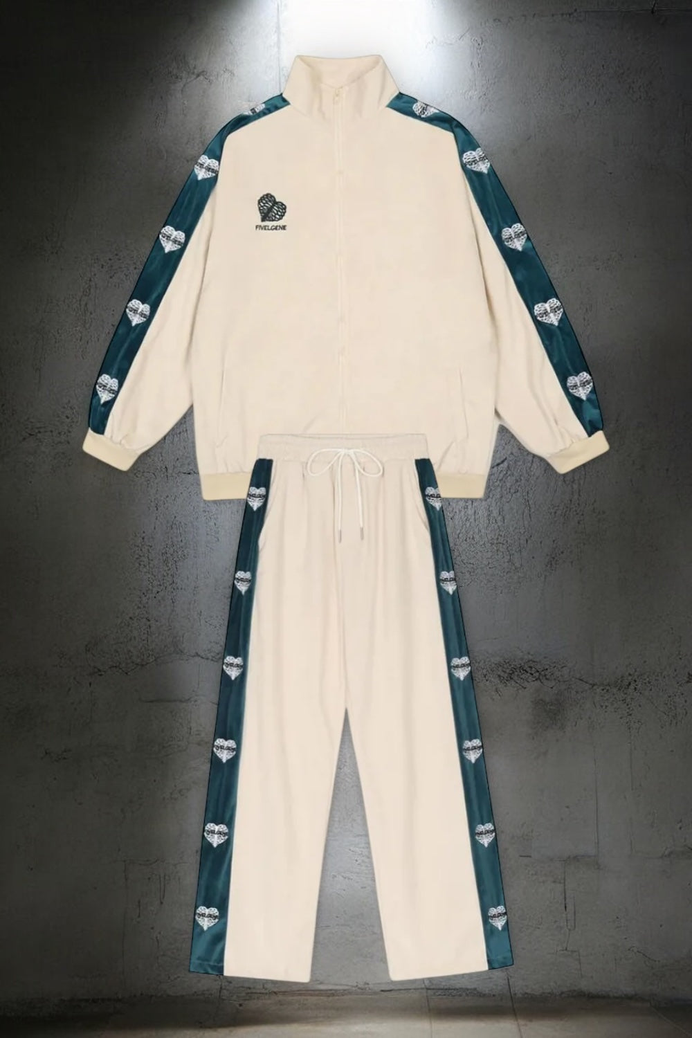 【2color】Chuanzi Loose Jersey Set-Up mry001592