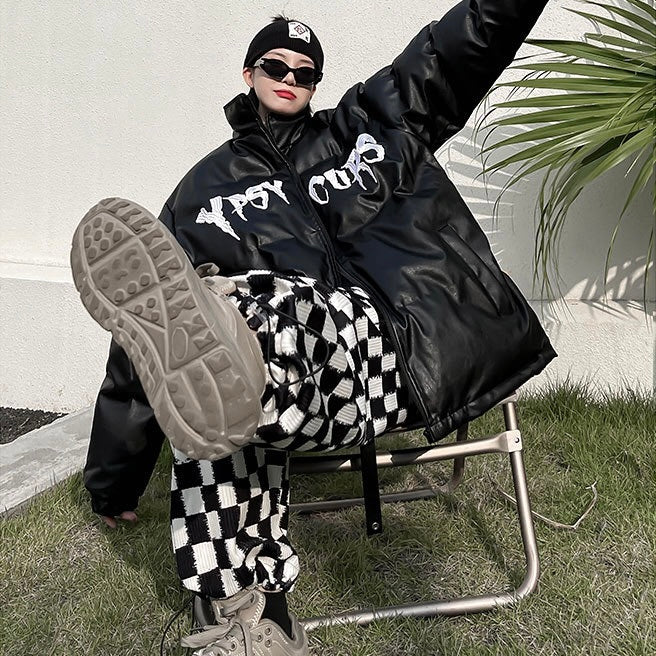 YPSY レザーダウンジャケット mry000447