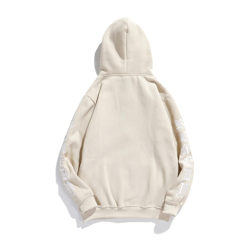 2カラー展開 韓国ストリート 韓国カジュアル ユニセックス トレンド 袖ロゴ ジップアップパーカー mry001467