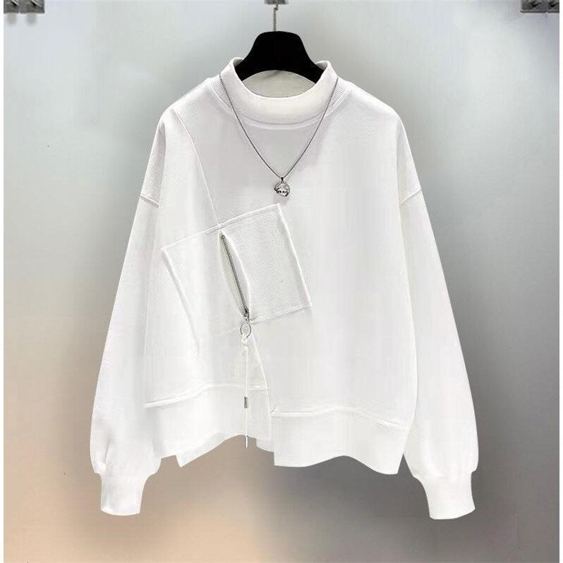 ジッパー ルーズセーター mry000359