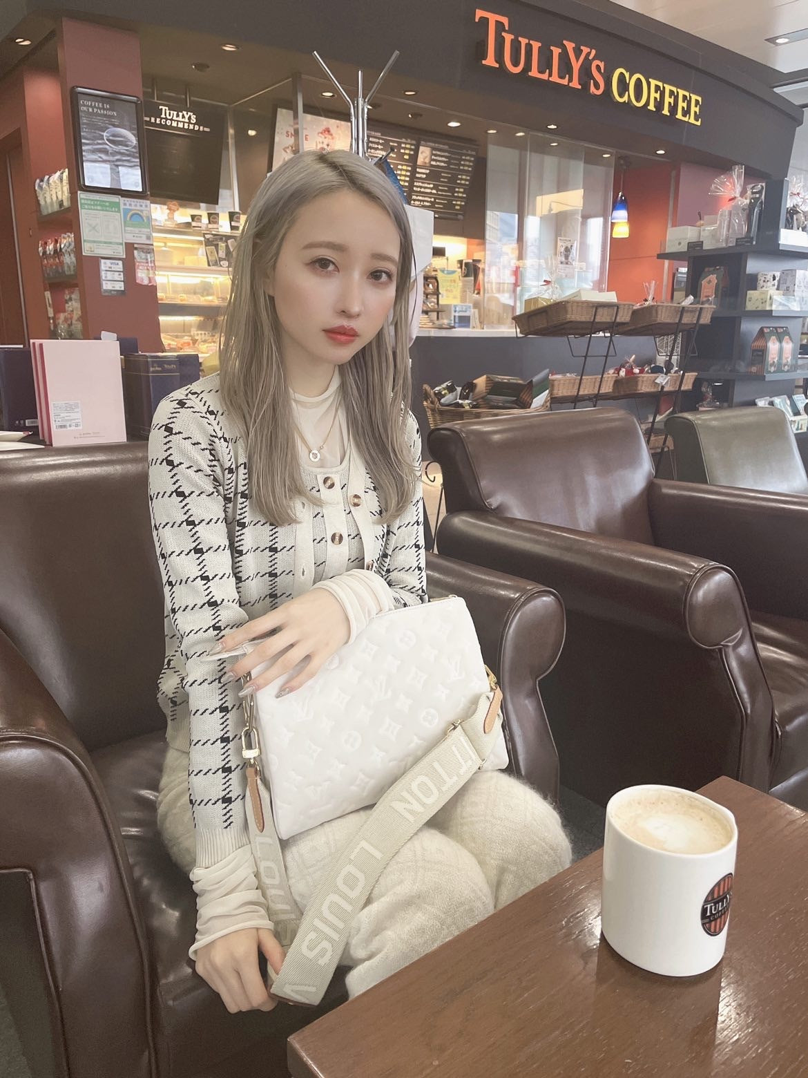 カーディガン付き ショートニット キャミソール mry000020