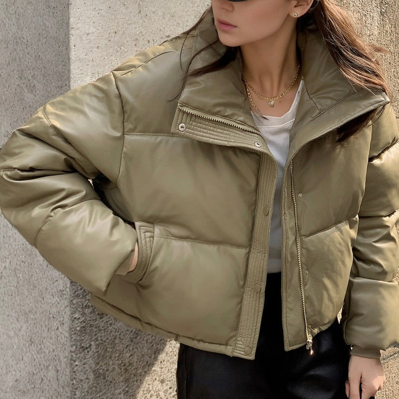 3カラー展開 アメリカン 韓国ストリート 韓国カジュアル トレンド シンプル ダウンジャケット mry001464