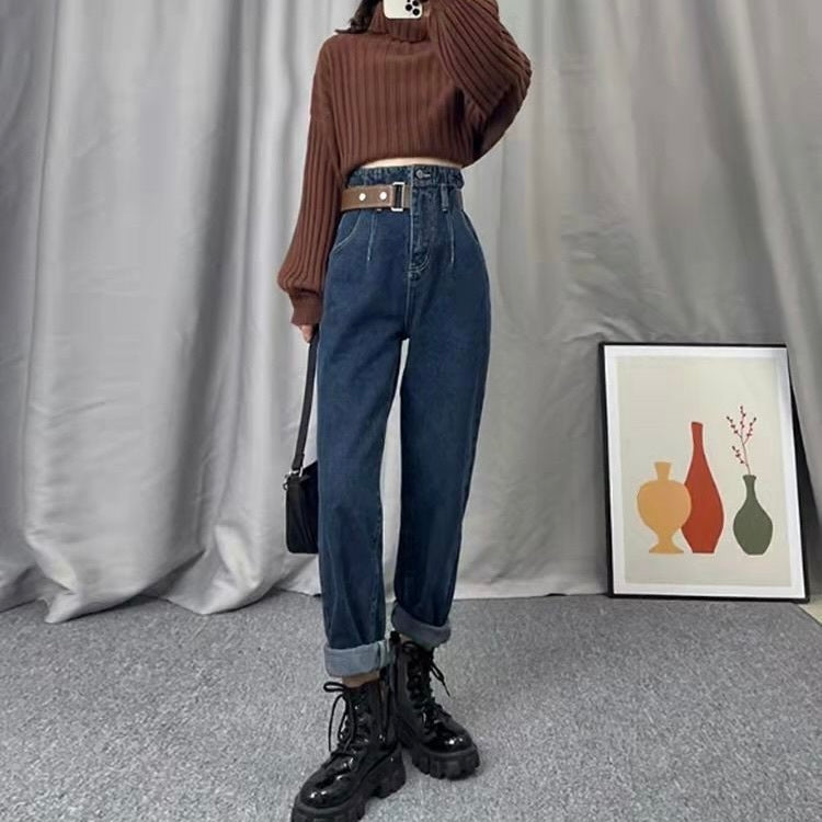 デザイン ハイウエストジーンズ mry000466