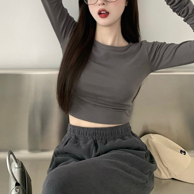 【Carina】3カラー展開 ヨーロッパ 韓国ストリート 韓国カジュアル タイトフィット シャツ mry001180