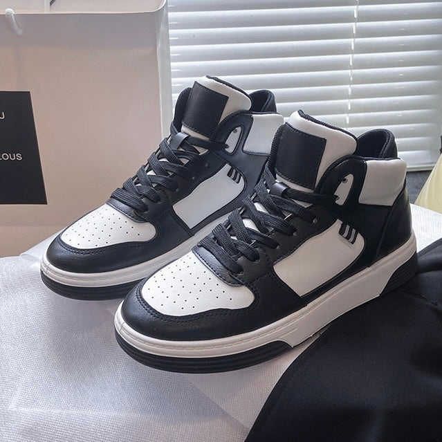 モノトーン ハイカット スニーカー mry000126