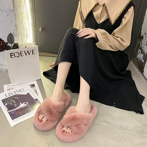 AW ふわふわ フラットヒール サンダル mry000200