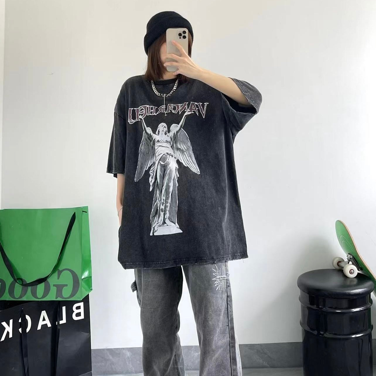 ルーズフライド ストリート オールドTシャツ mry000095