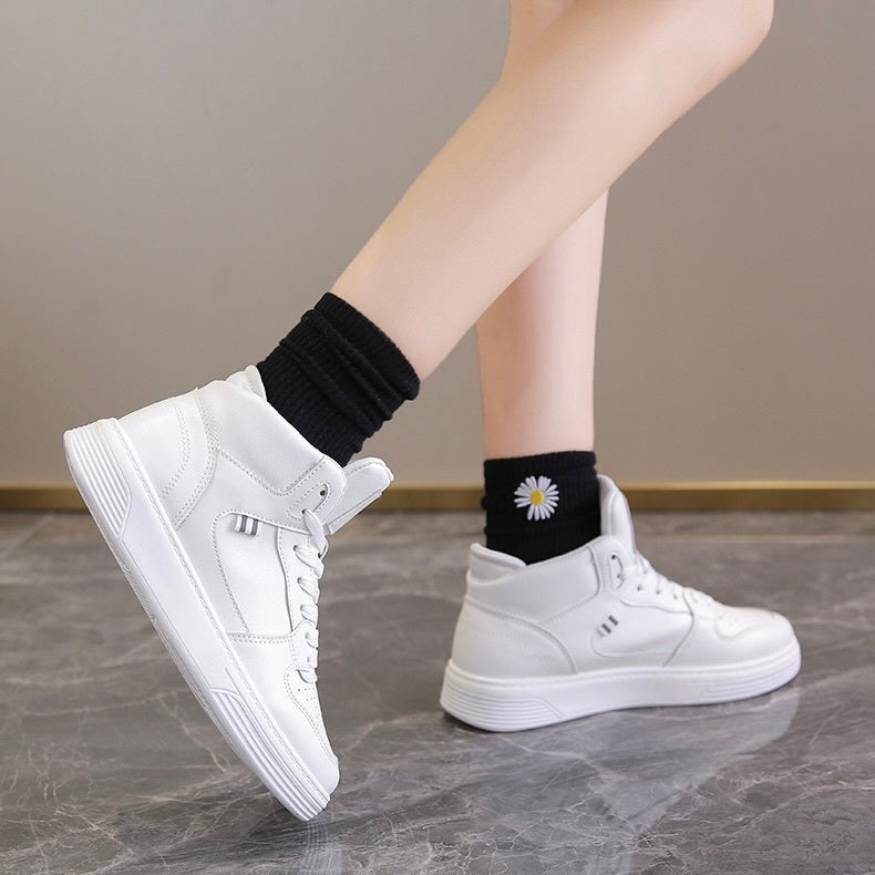 モノトーン ハイカット スニーカー mry000126