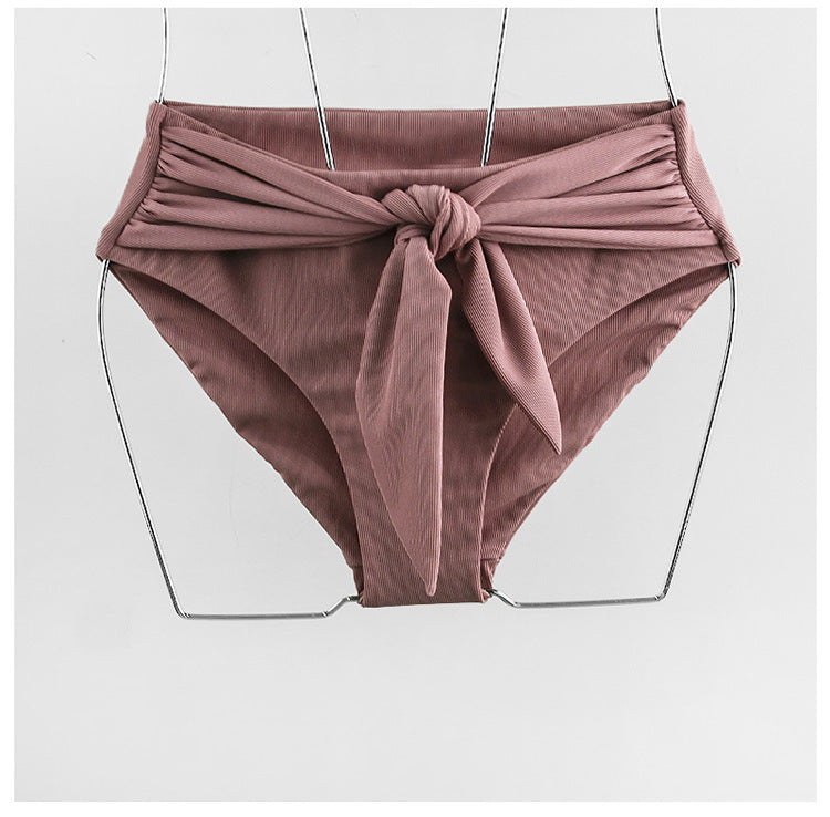 【送料無料】パフショルダー ピンク スイムウェア mry000621