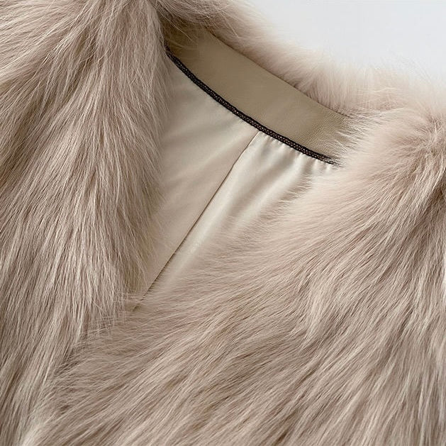 ボリューム ファーアウター mry000470