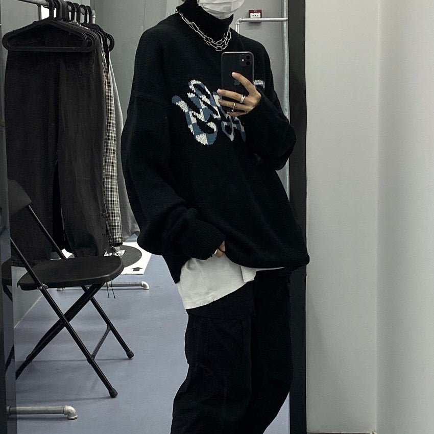 【送料無料】ユニセックス リブハイネックセーター mry000464