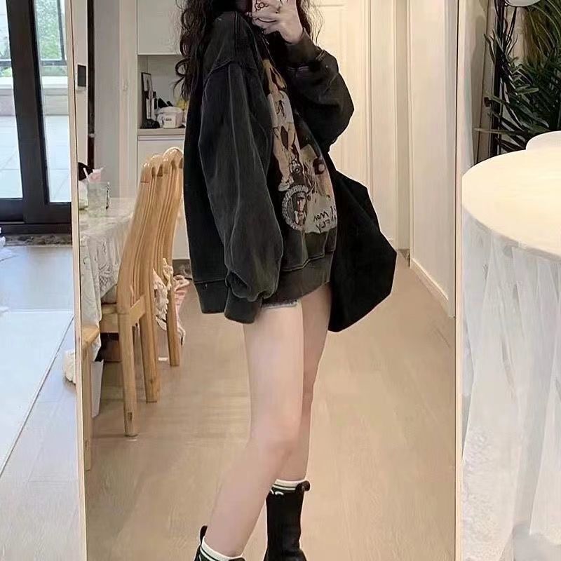 レトロアメリカン オーバーサイズスウェット mry000443