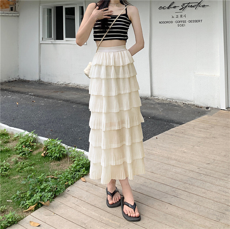 フリル レイヤースカート mry000222
