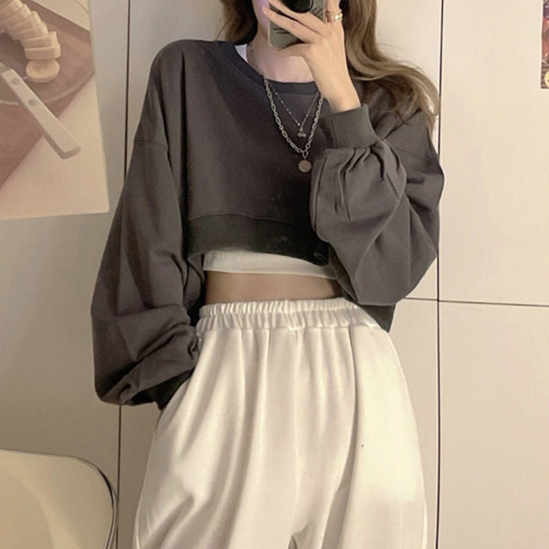 ショート丈 カジュアルスウェット mry000441