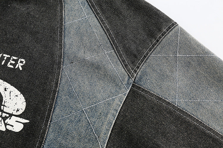 【Unisex/高品質】American Trendy Denim Jacket mry000953