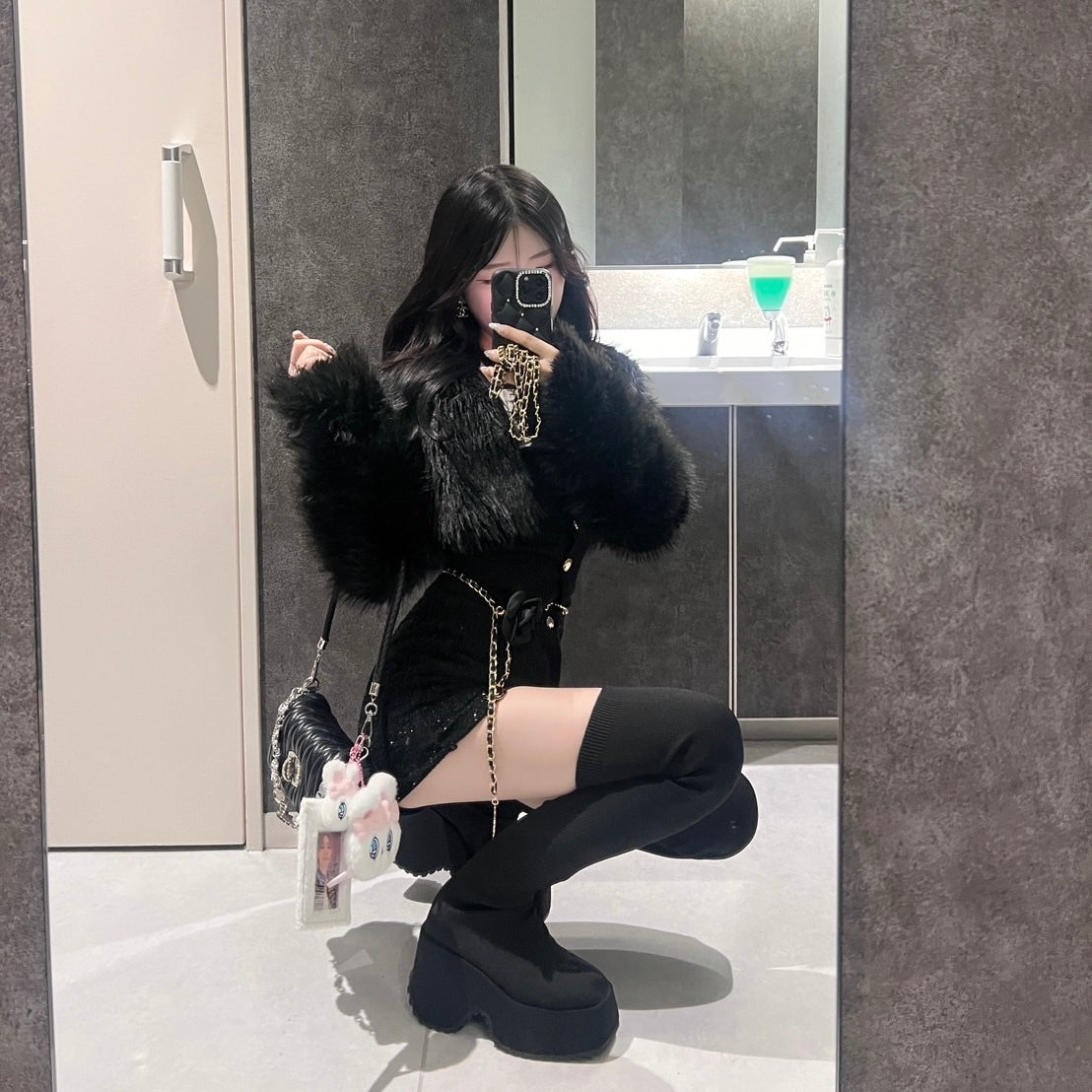 【Chéri】2タイプ展開 トレンドブーツ mry001518