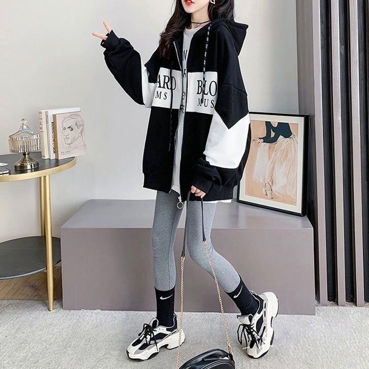 トレンド フード付き ジッパー ジャッケット パーカー mry000128