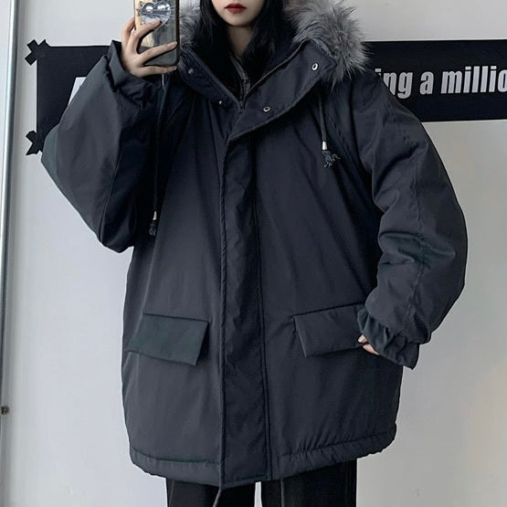 フードファー ダウンジャケット mry000430