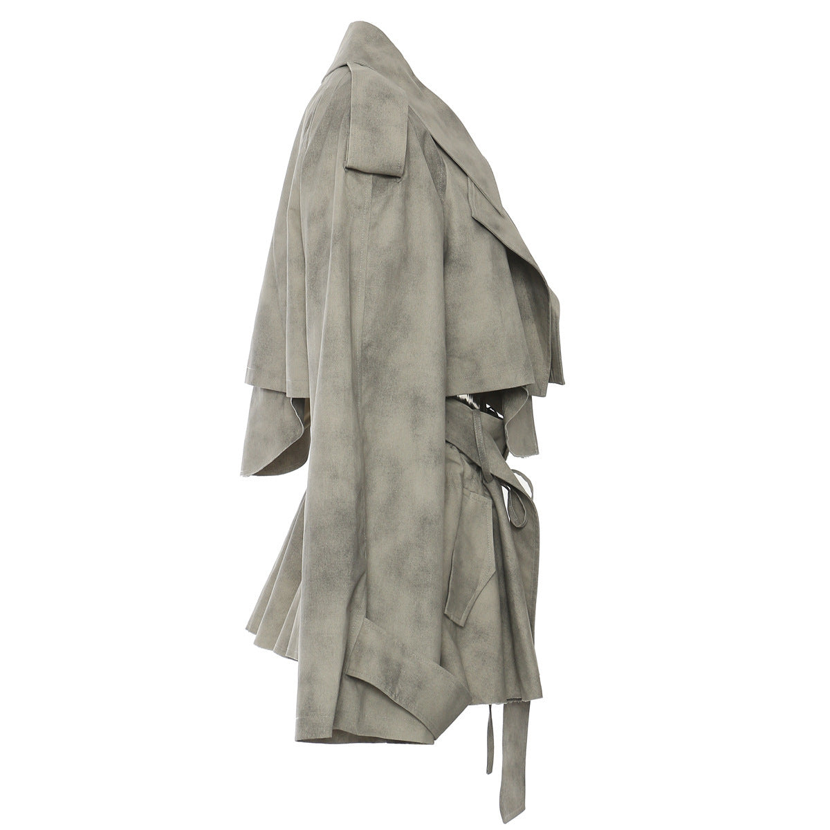 【Black Mamba】セットアップ ショートコート ミニスカート mry001542