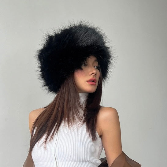 【Carina】3カラー展開 ファーハットmry001572