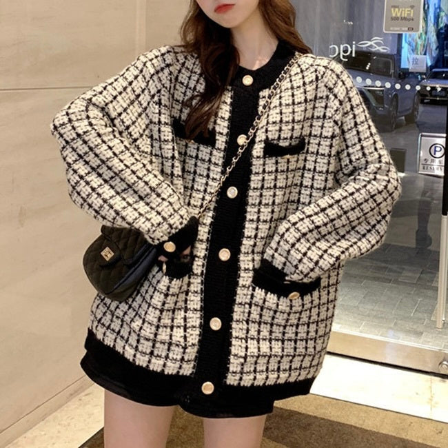 レトロ風カーディガン mry000108