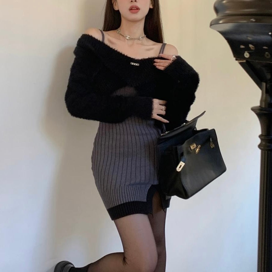 【Carina】ジャケット付ワンピース mry001516