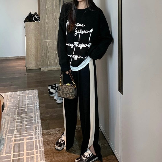 刺繍ルーズニット mry000463