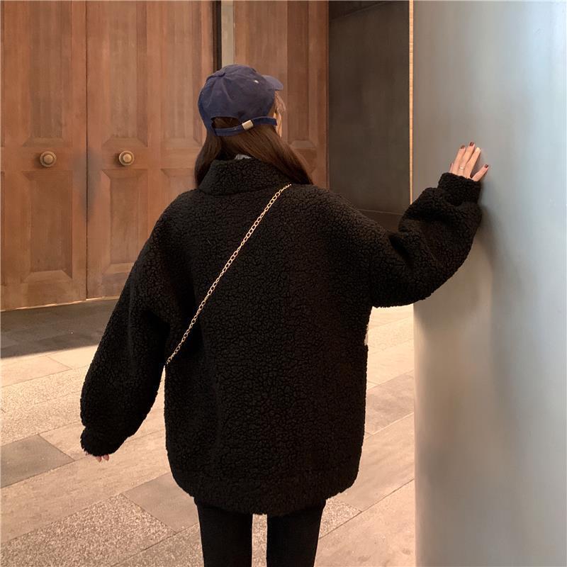 ボアジャケット くまちゃんロゴ mry000339