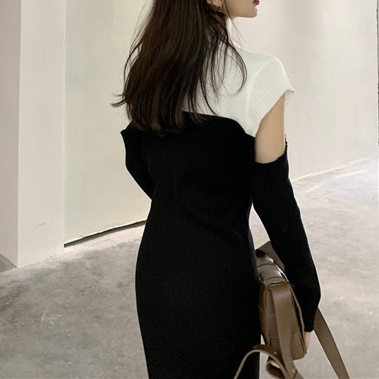 カットアウト セーターワンピース mry000251