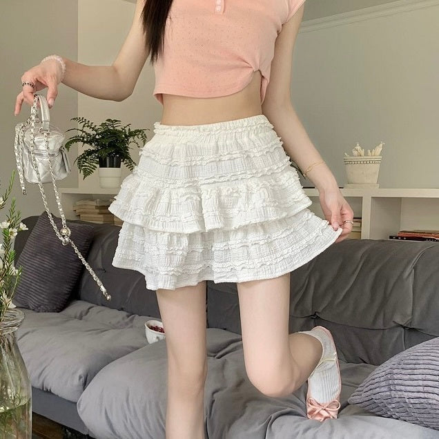 【Taéf】フリルスカート mry001546
