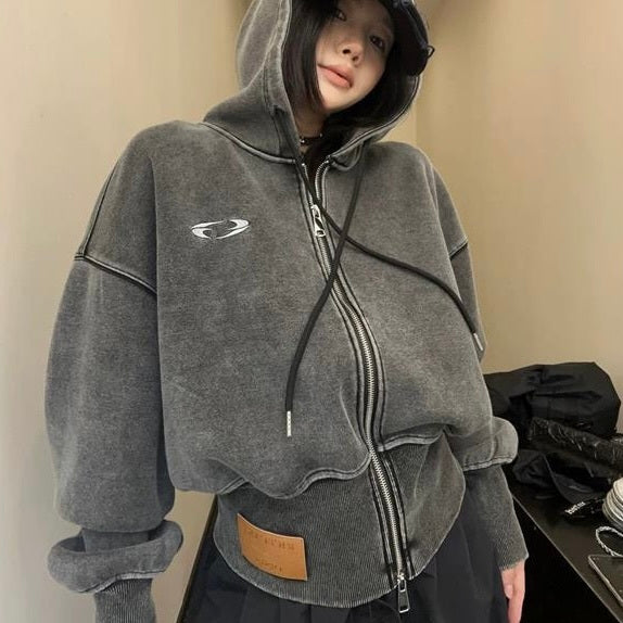 【Black Mamba】スリムウエストパーカー mry001411