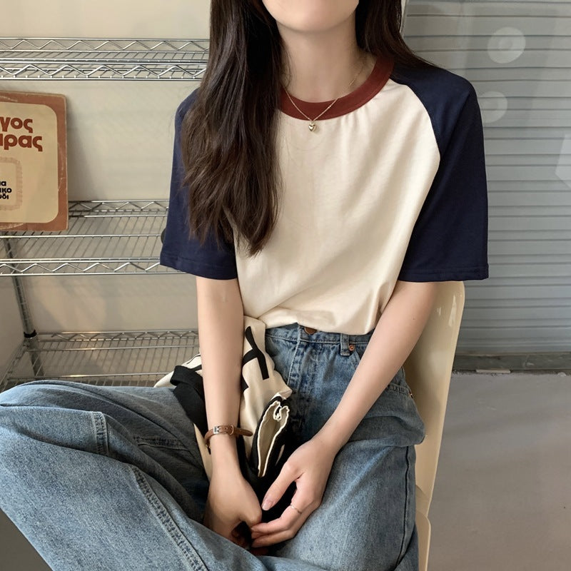 ルーズラグランTシャツ 夏 mry000008