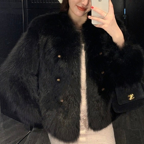 【Carina】2カラー展開 ファージャケット mry001490