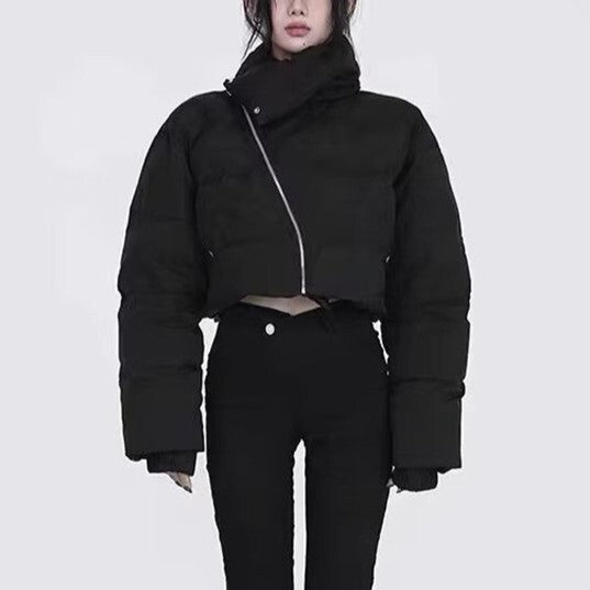 【大人気】Street Mode Black Down Jacket mry000971