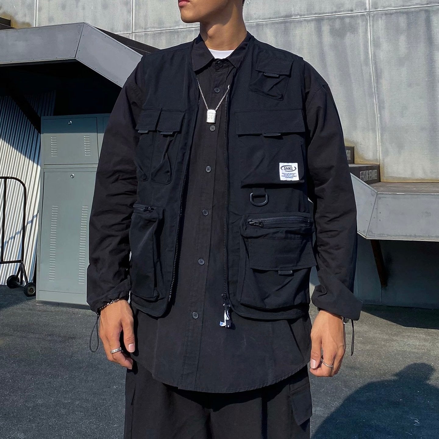 マルチポケット ストリート ベスト ユニセックス mry000085