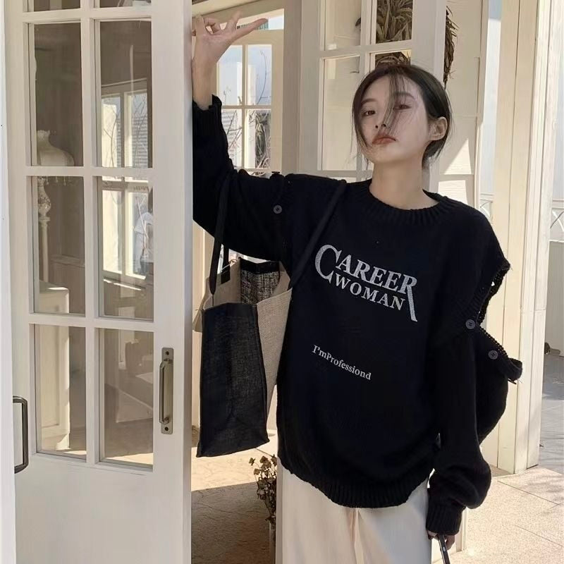 オープンスリーブ オーバーセーター mry000474