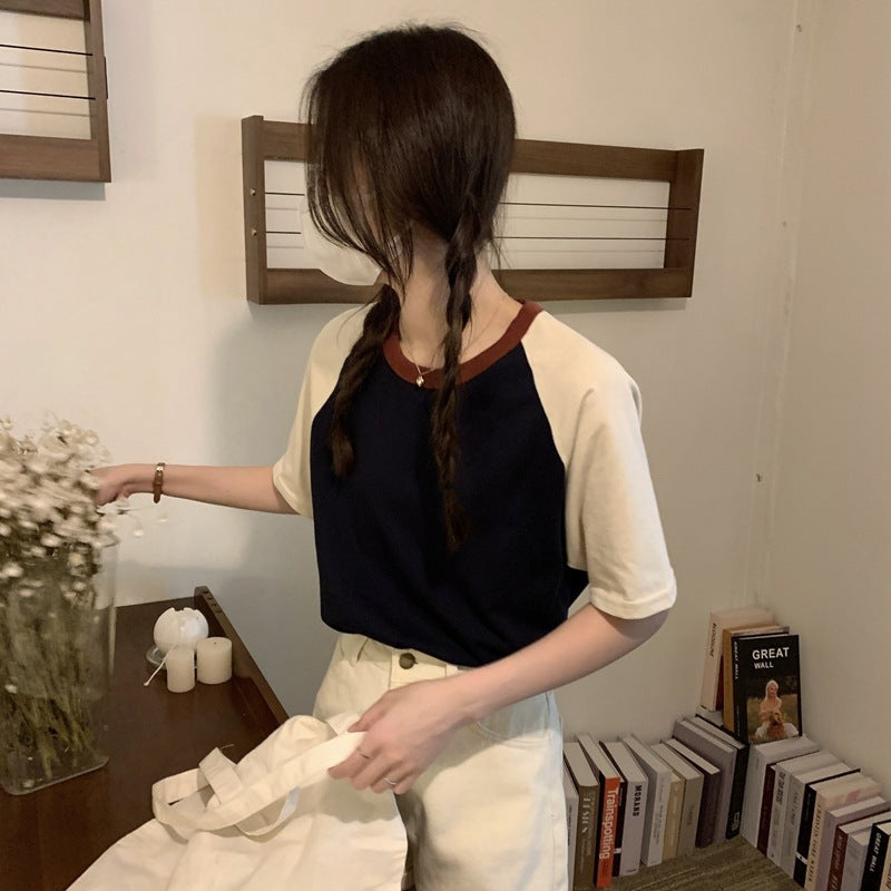 ルーズラグランTシャツ 夏 mry000008