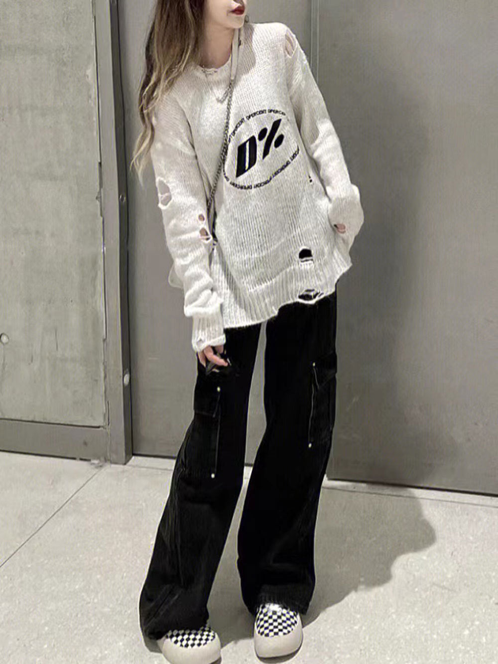 【送料無料】ブラックボトムス デザインパンツ 韓国カジュアル 韓国ストリート 2023トレンド mry000572