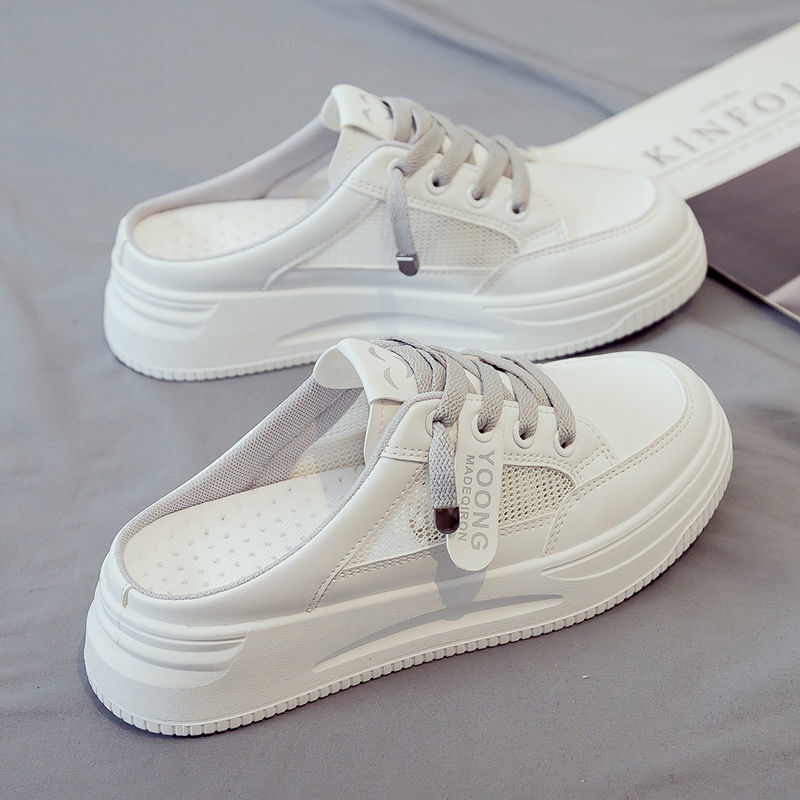 厚底 丸トゥ クロスストラップ サンダル mry000193