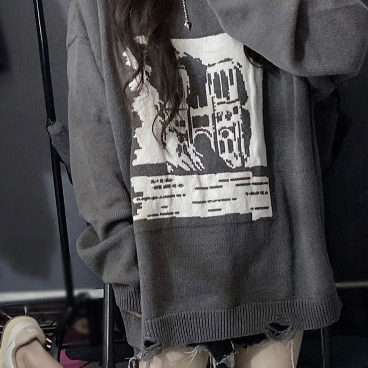 ダメージセーター ストリート mry000312