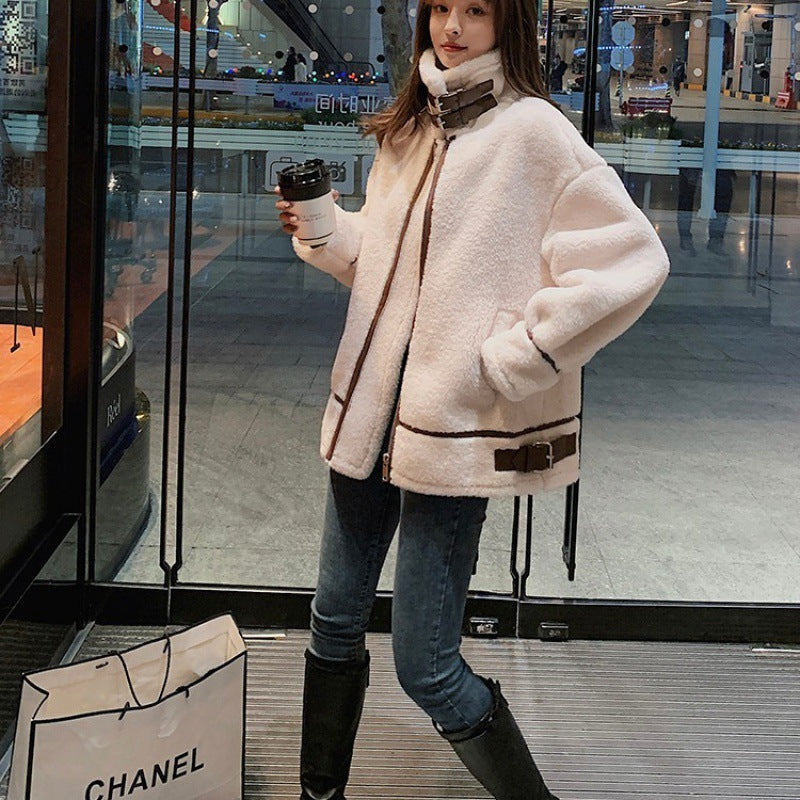 ムートンコート オーバーサイズ mry000342