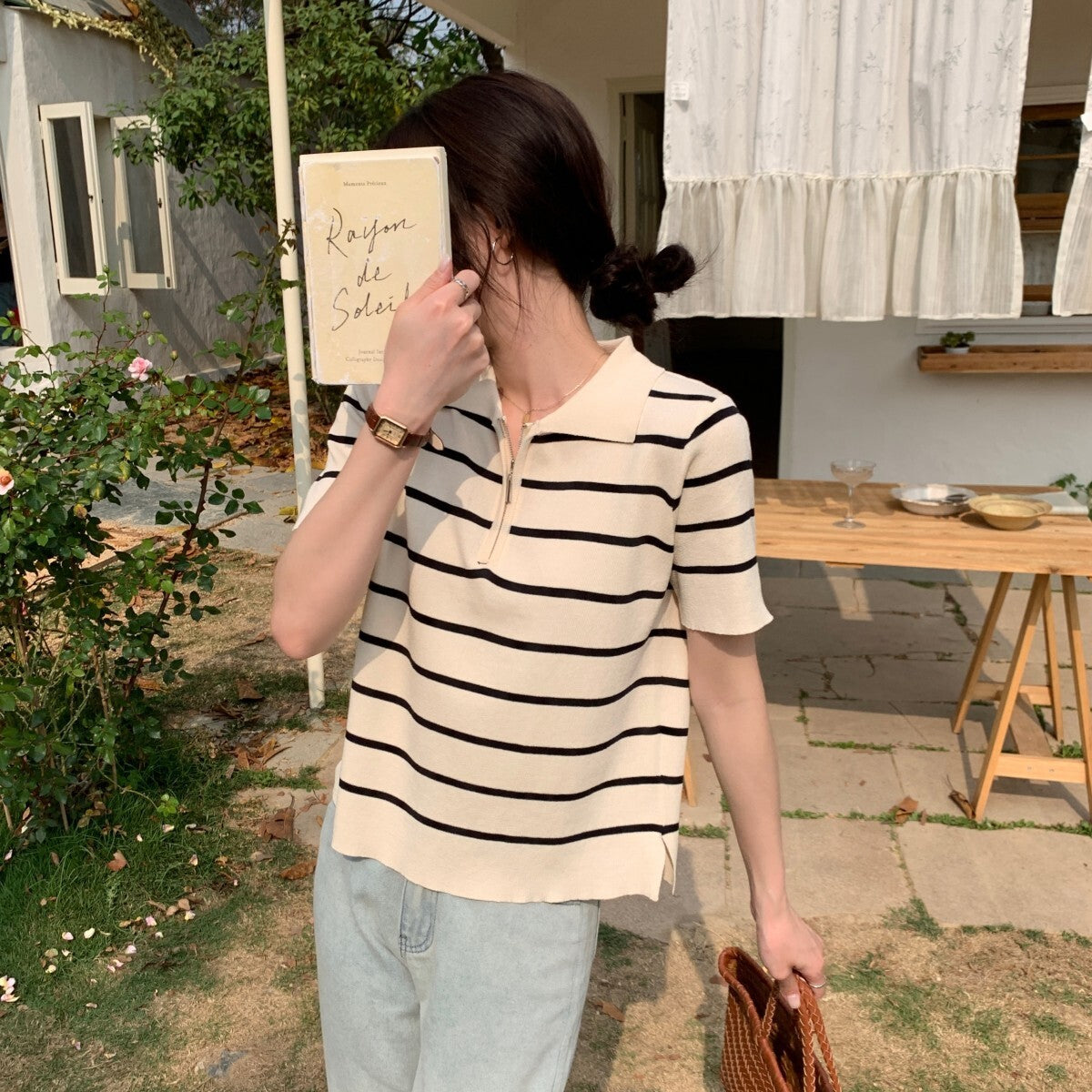 【送料無料】2カラー展開 ハーフジップ デザインシャツ カジュアル mry000640