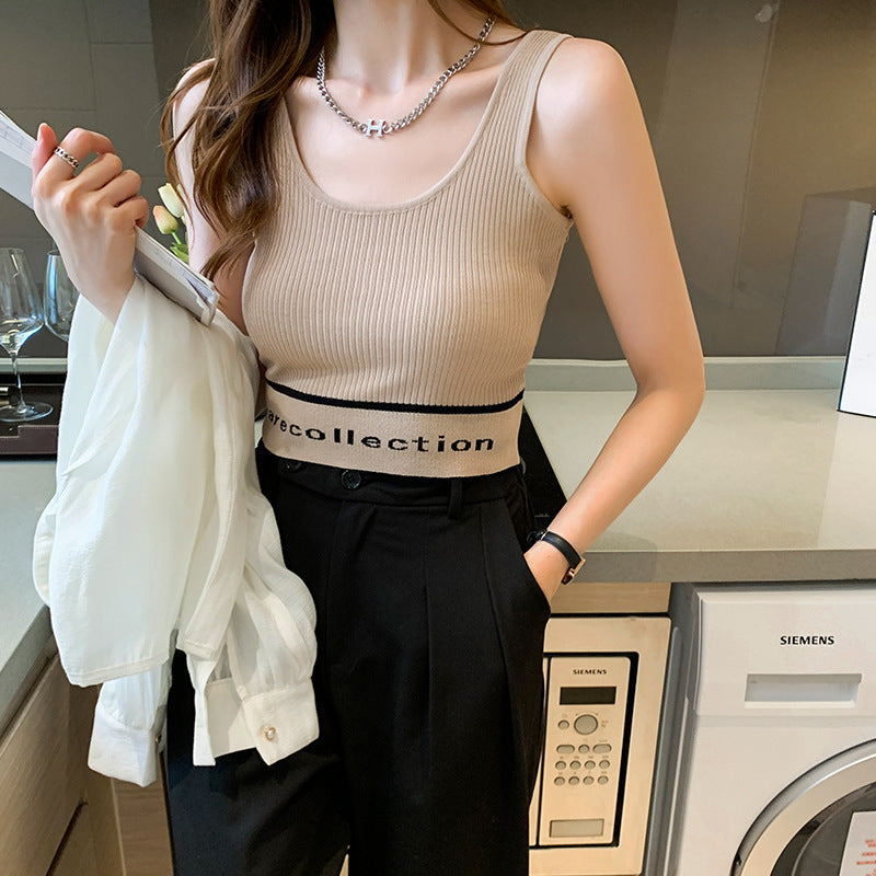 ウエストマーク ショートニット タンクトップ mry000001